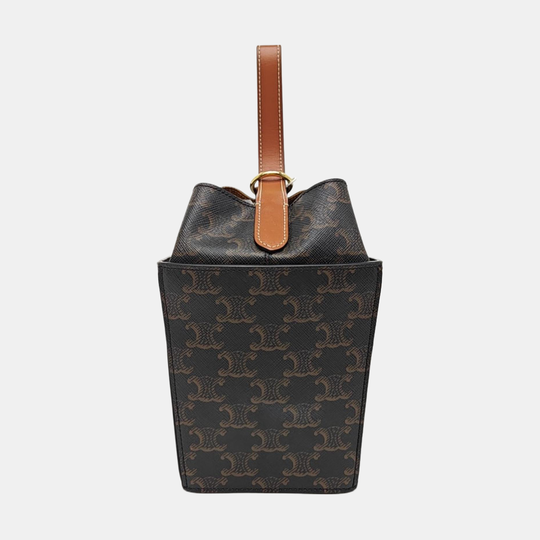 STRAP BOX Coated Canvas Yellow