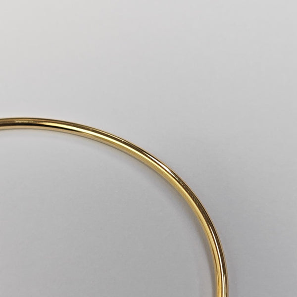 Tiffany T 18k Gold Bangle