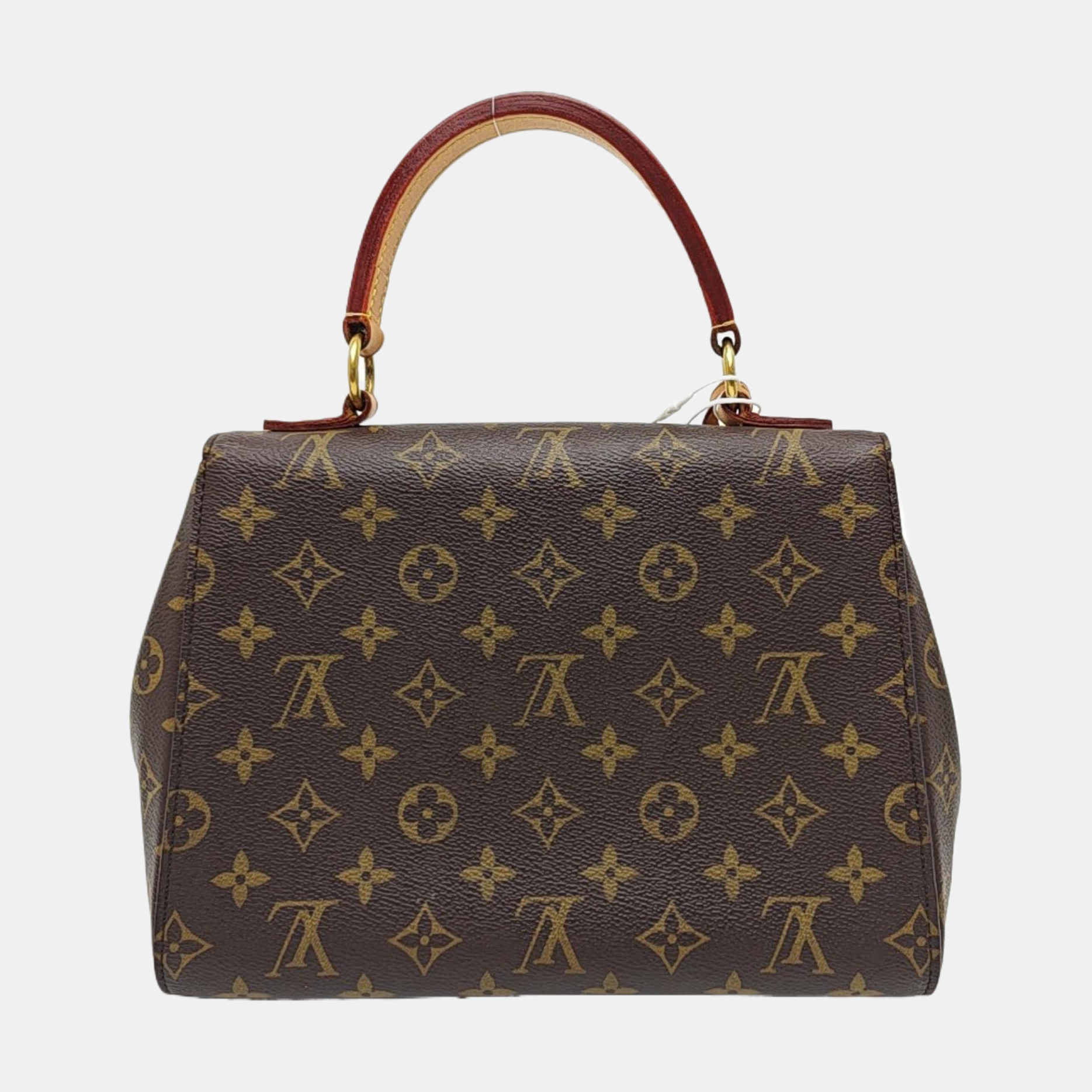 CLUNY PM Monogram Coated Canvas Brown