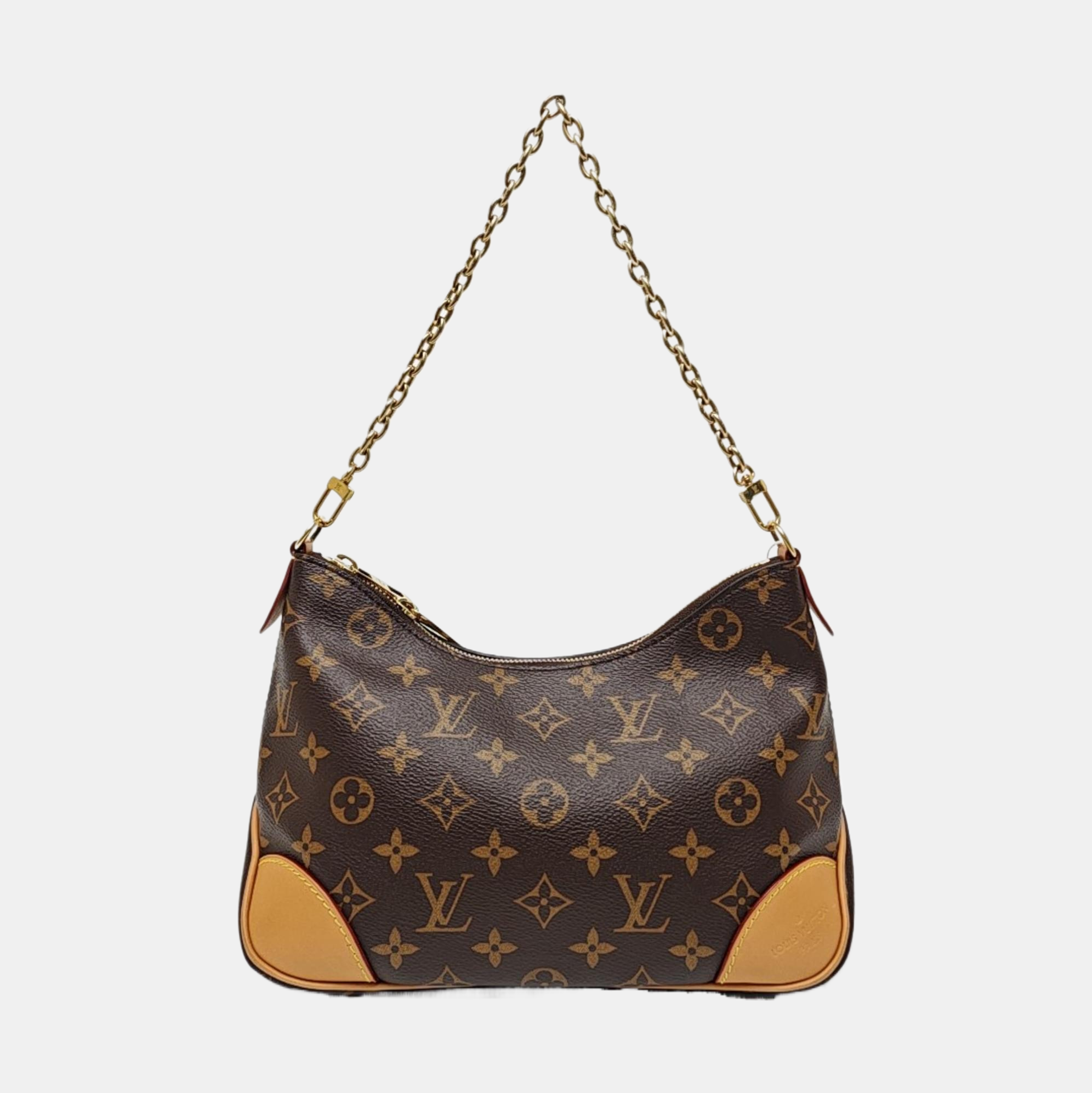 BOULOGNE Monogram Coated Canvas Brown
