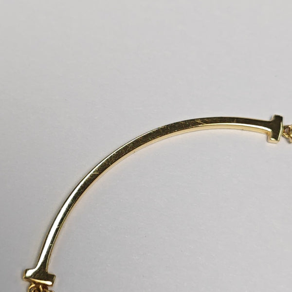Tiffany T 18k Gold Necklace
