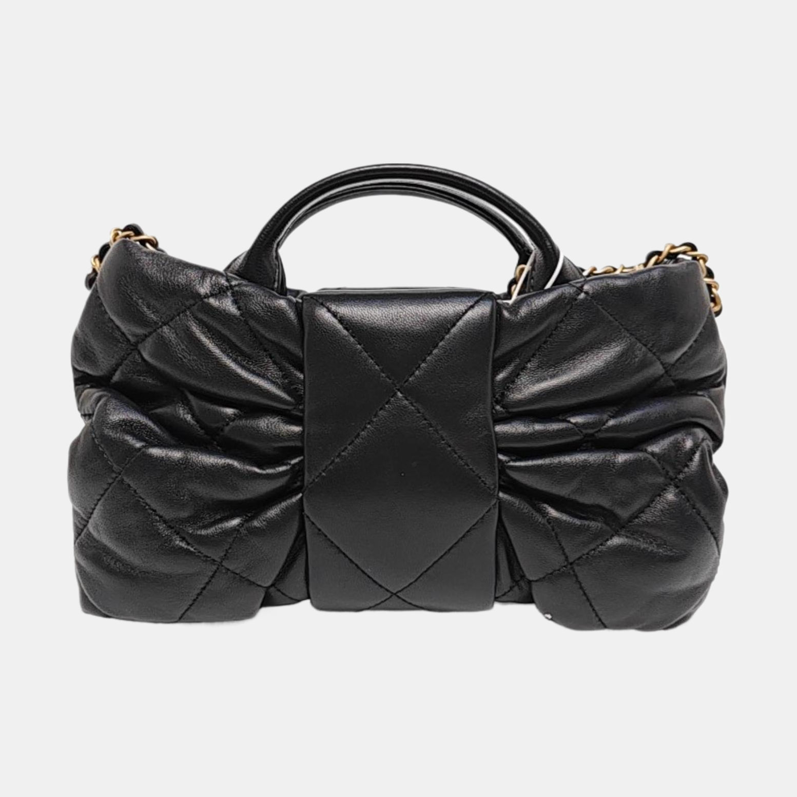 Quilted Lambskin Mini Black