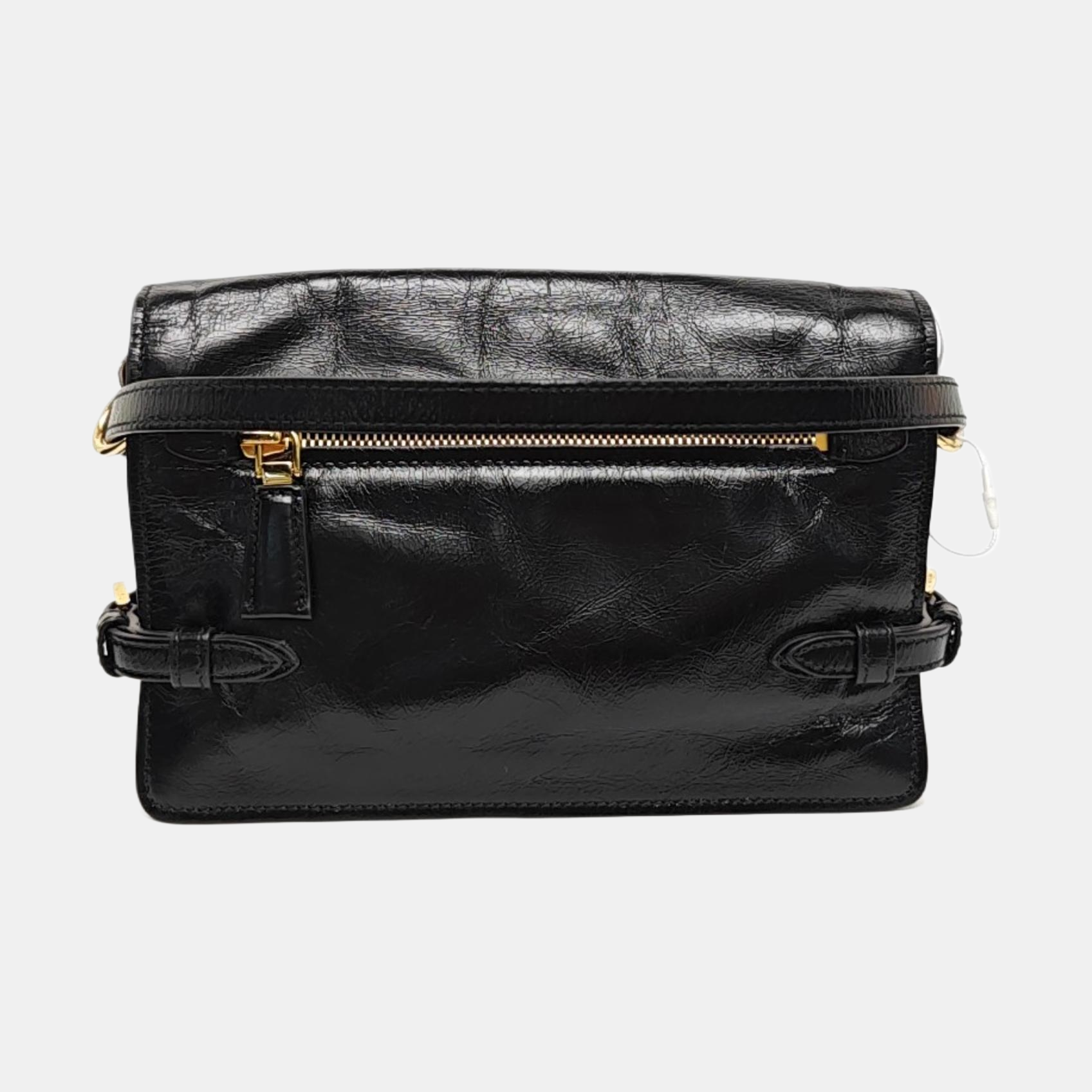 Calfskin Crossbody Bag Black