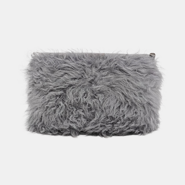 Fabric Shoulder Bag Blue