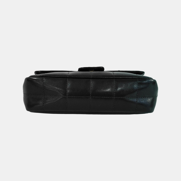 CHOCOLATE BAR Mini Quilted Lambskin Black