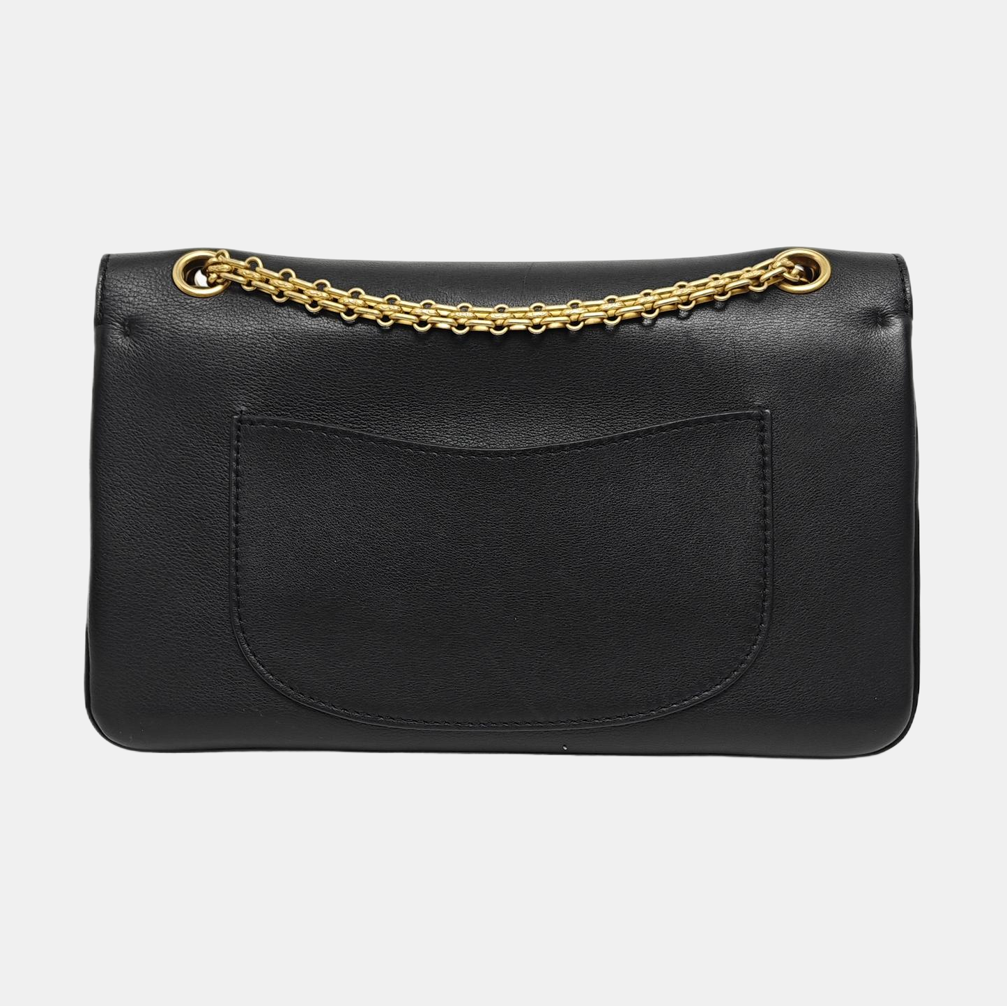 Authenticated pre-owned  2.55 227 (jumbo) Calfskin Black - Crossbody Bag at Looply