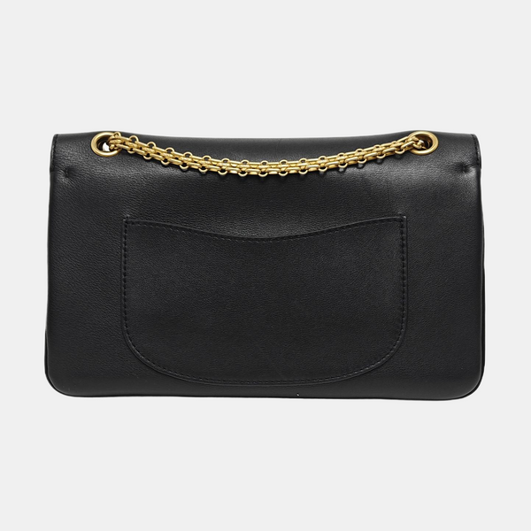 Authenticated pre-owned  2.55 227 (jumbo) Calfskin Black - Crossbody Bag at Looply
