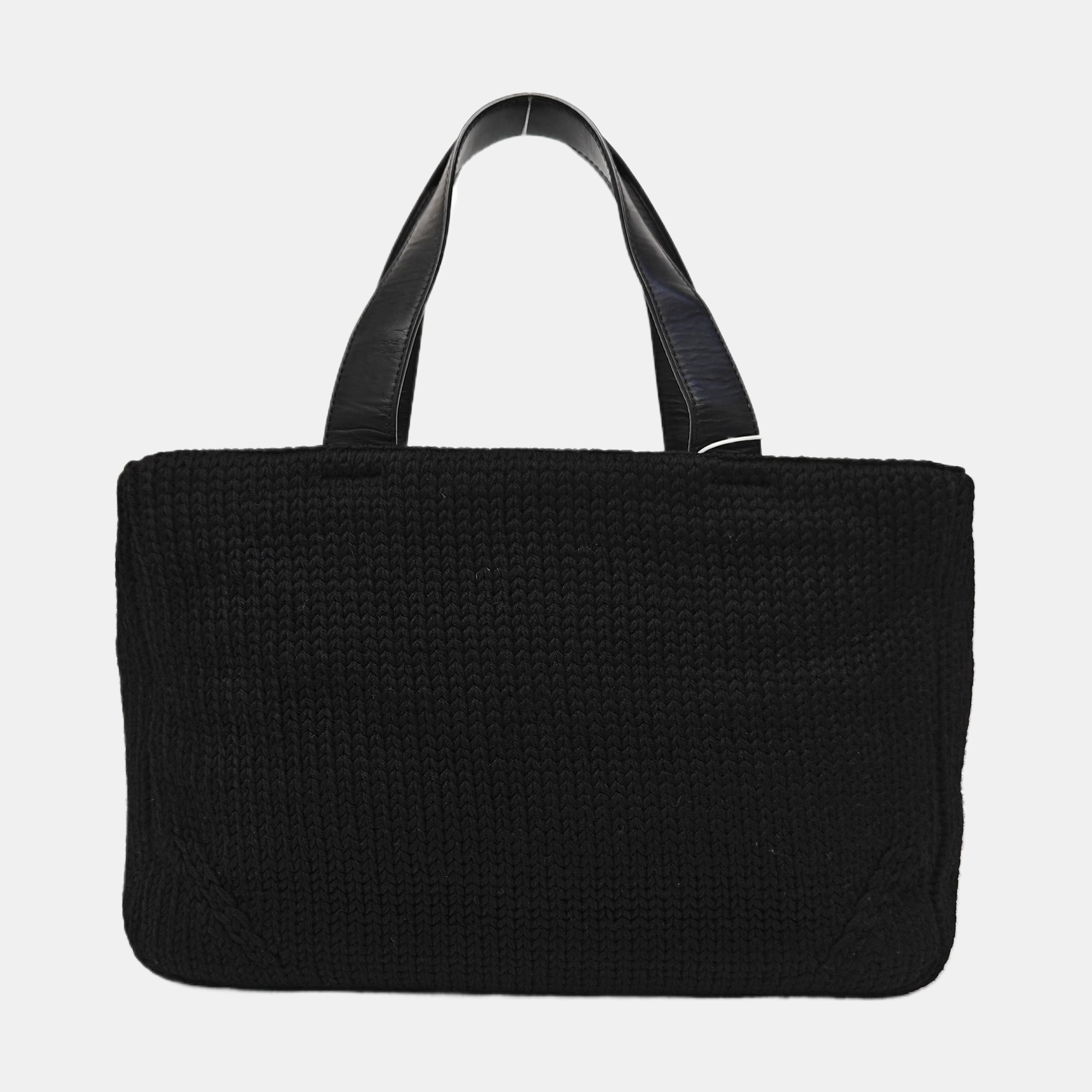 Fabric Tote Bag Black