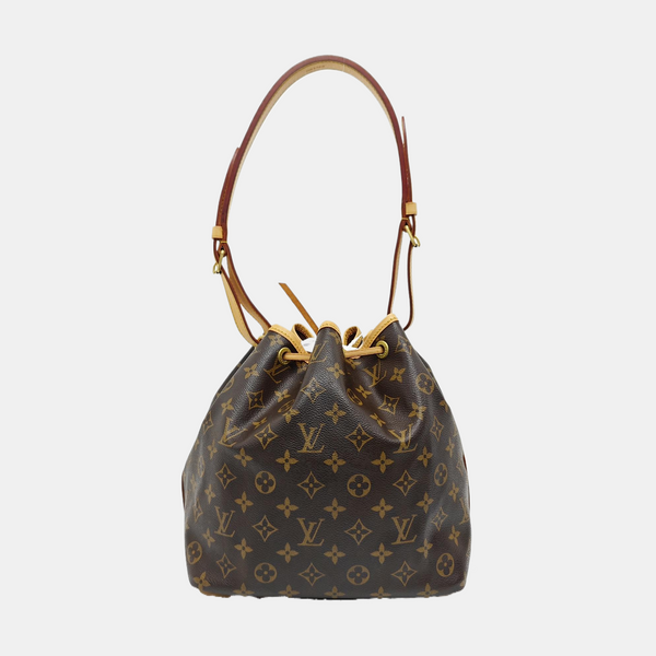 NÉONOÉ PM Monogram Coated Canvas Brown