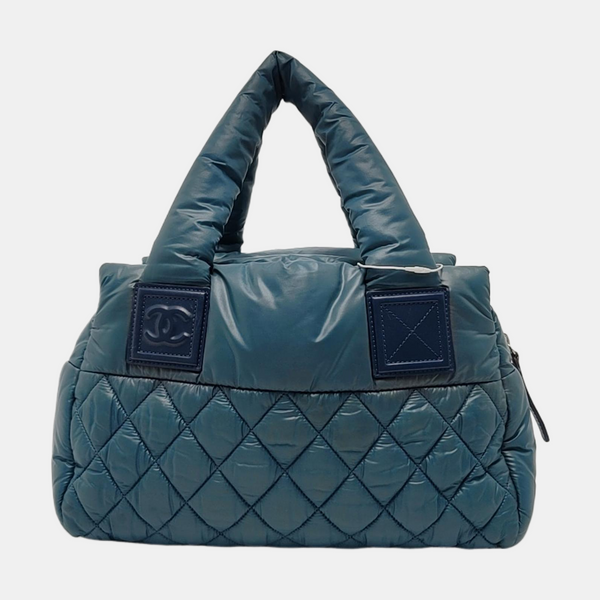 COCO COCOON Quilted Nylon Blue