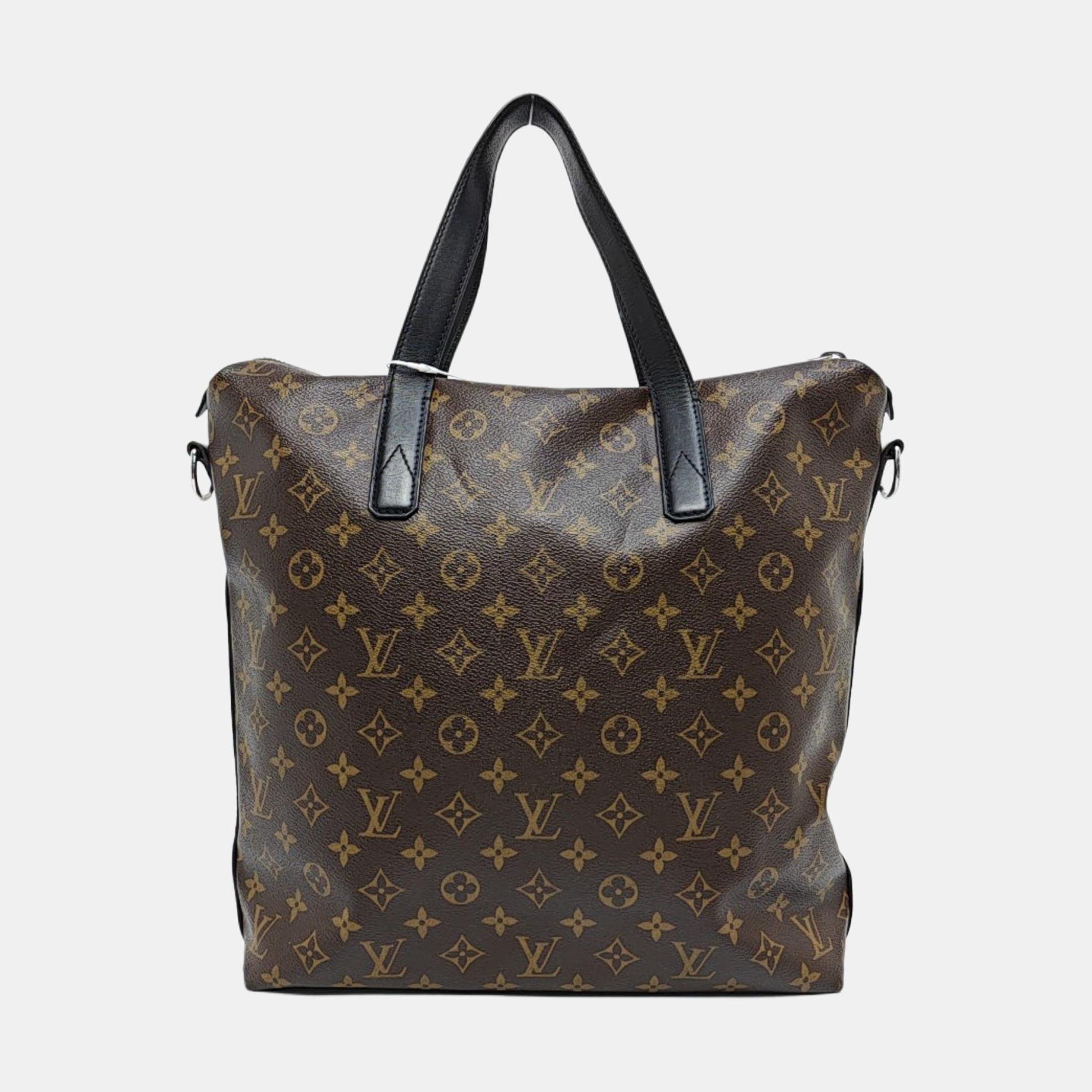 KITAN Monogram Coated Canvas Brown