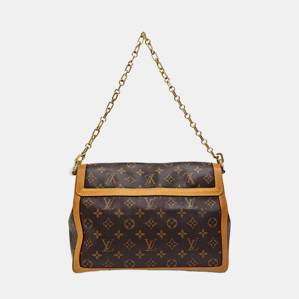 DAUPHINE Coated Canvas Brown