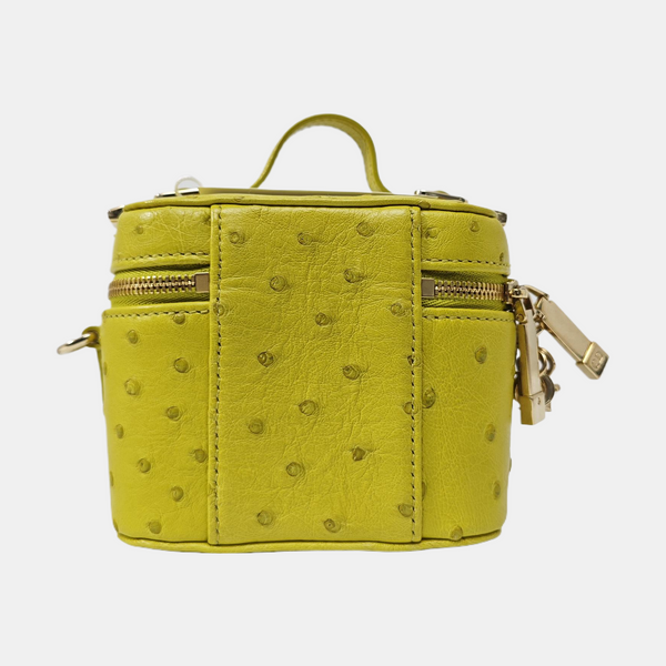 Travel Vanity Ostrich Yellow