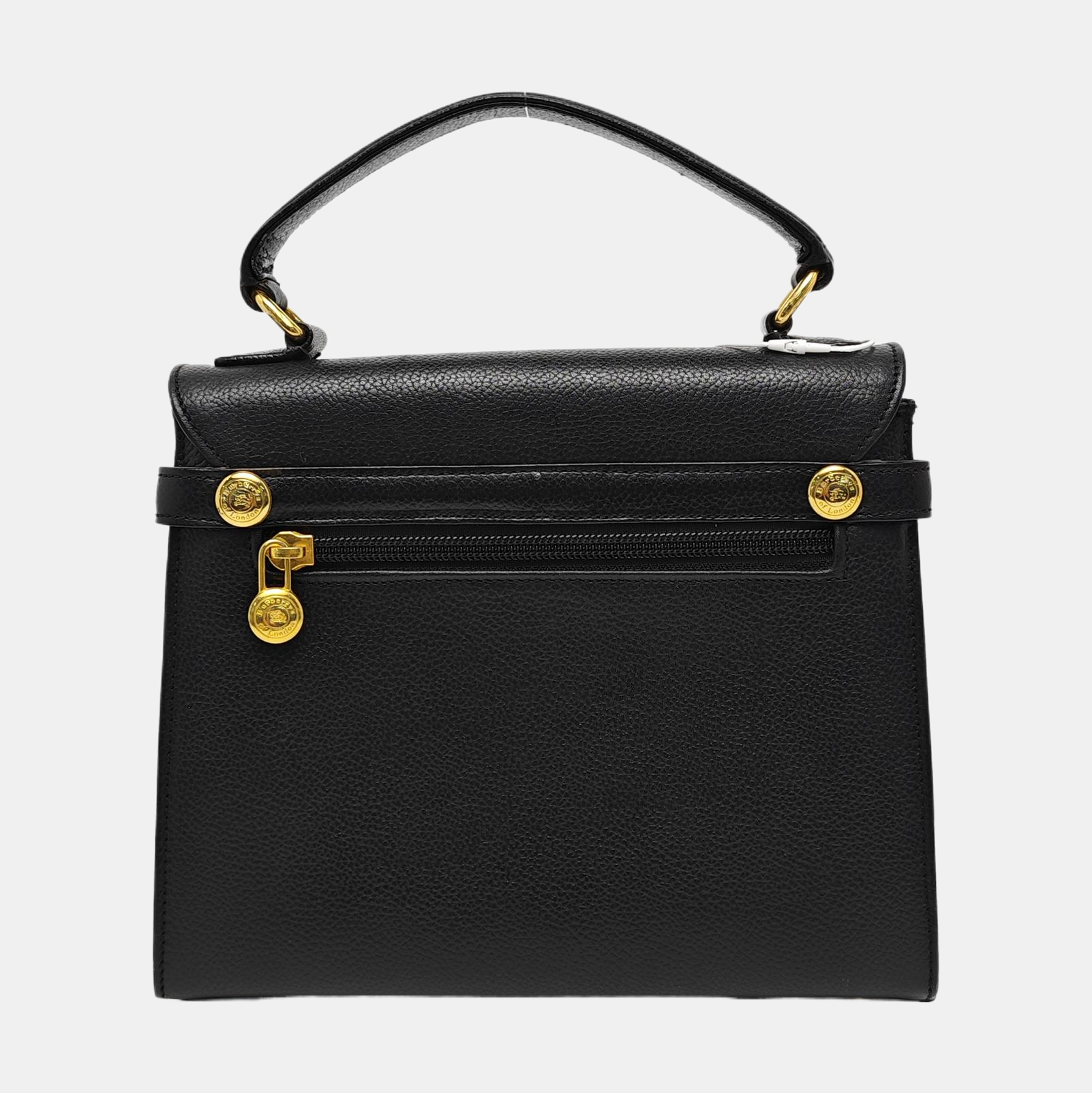 Calfskin Shoulder Bag Black