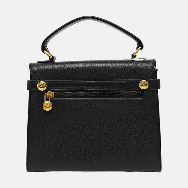 Calfskin Shoulder Bag Black