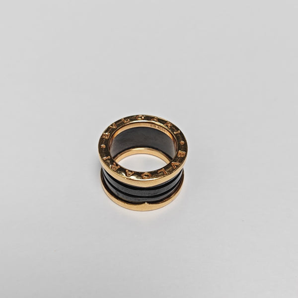 B.ZERO1 18k Rose Gold Ring EU 49