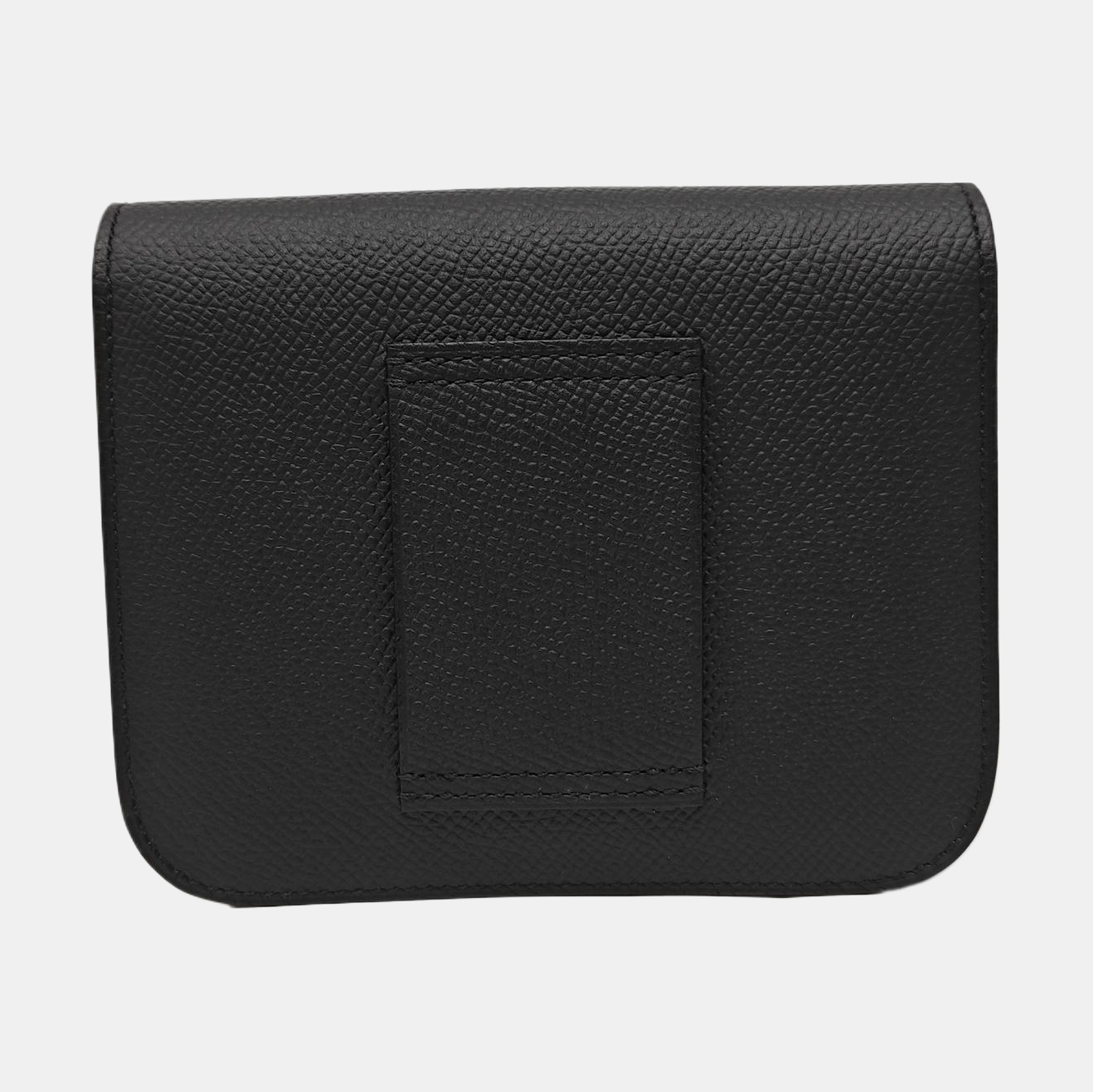 Constance Slim Epsom Black Wallet