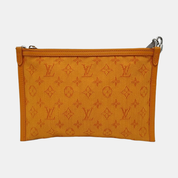 FLAT Monogram Lona Revestida Gris