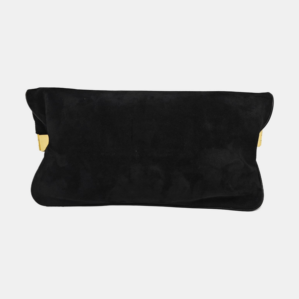 Suede Clutch Black