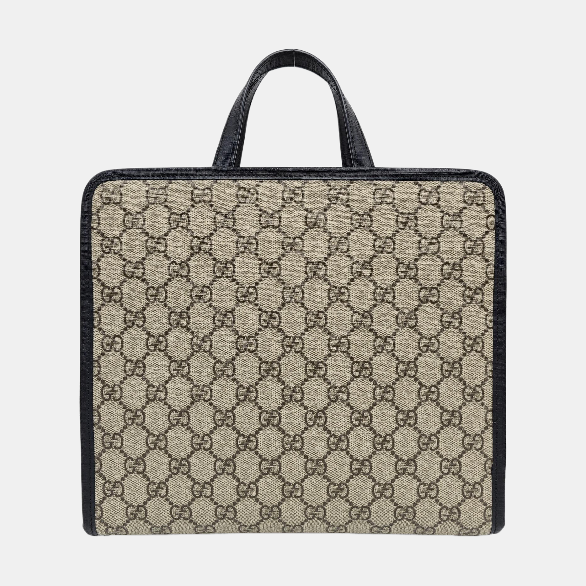 Children’s GG Bucket Monogram Coated Canvas Beige