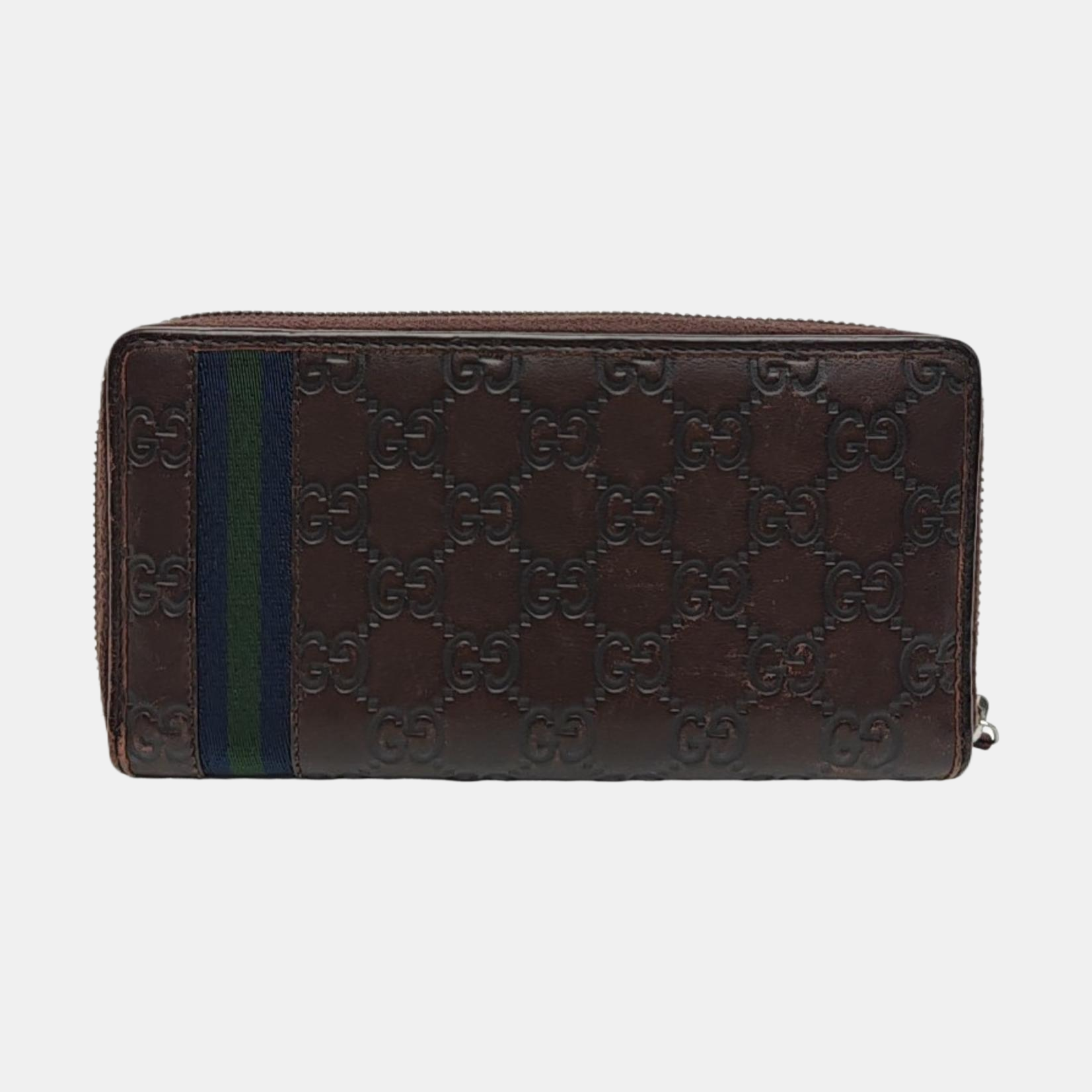 Monogram Calfskin Wallet Brown