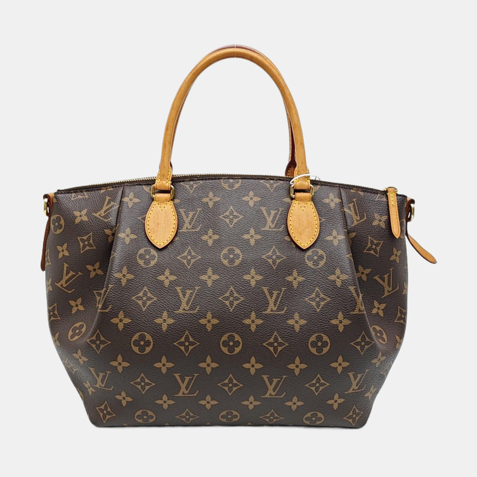 TURENNE PM Monogram Coated Canvas Brown
