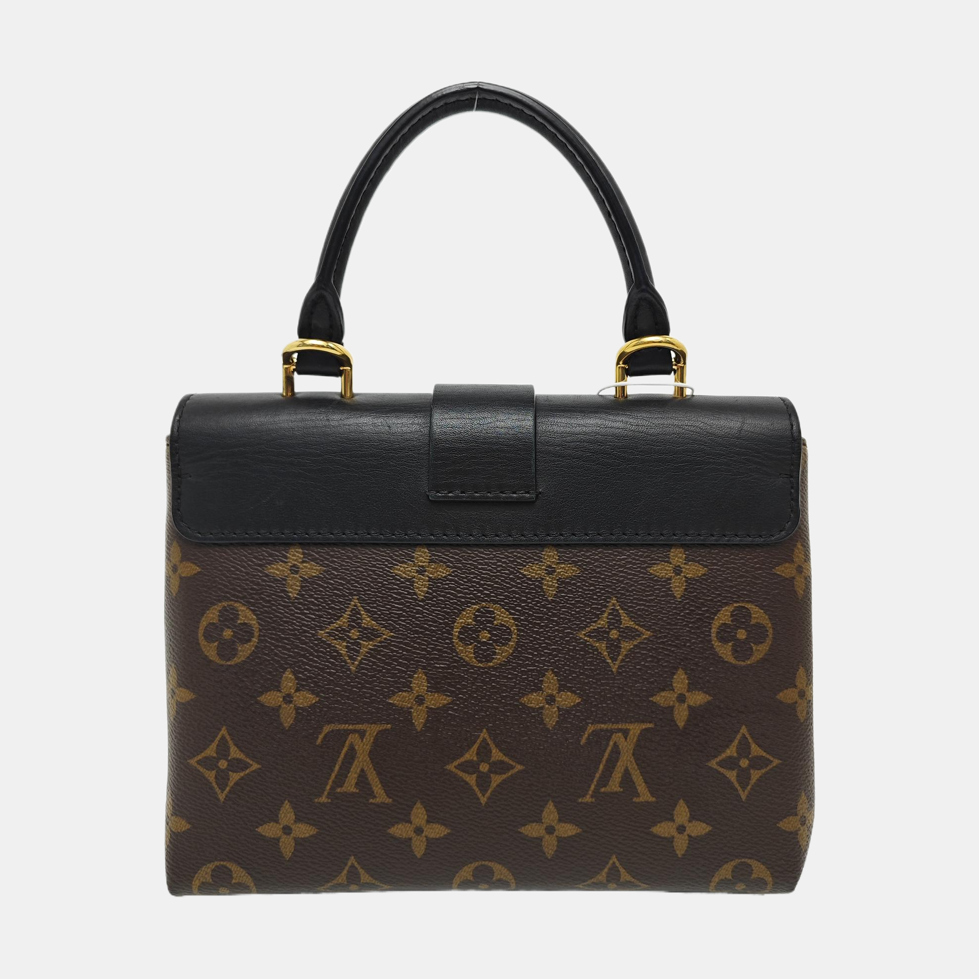 LOCKY BB Monogram Coated Canvas Brown