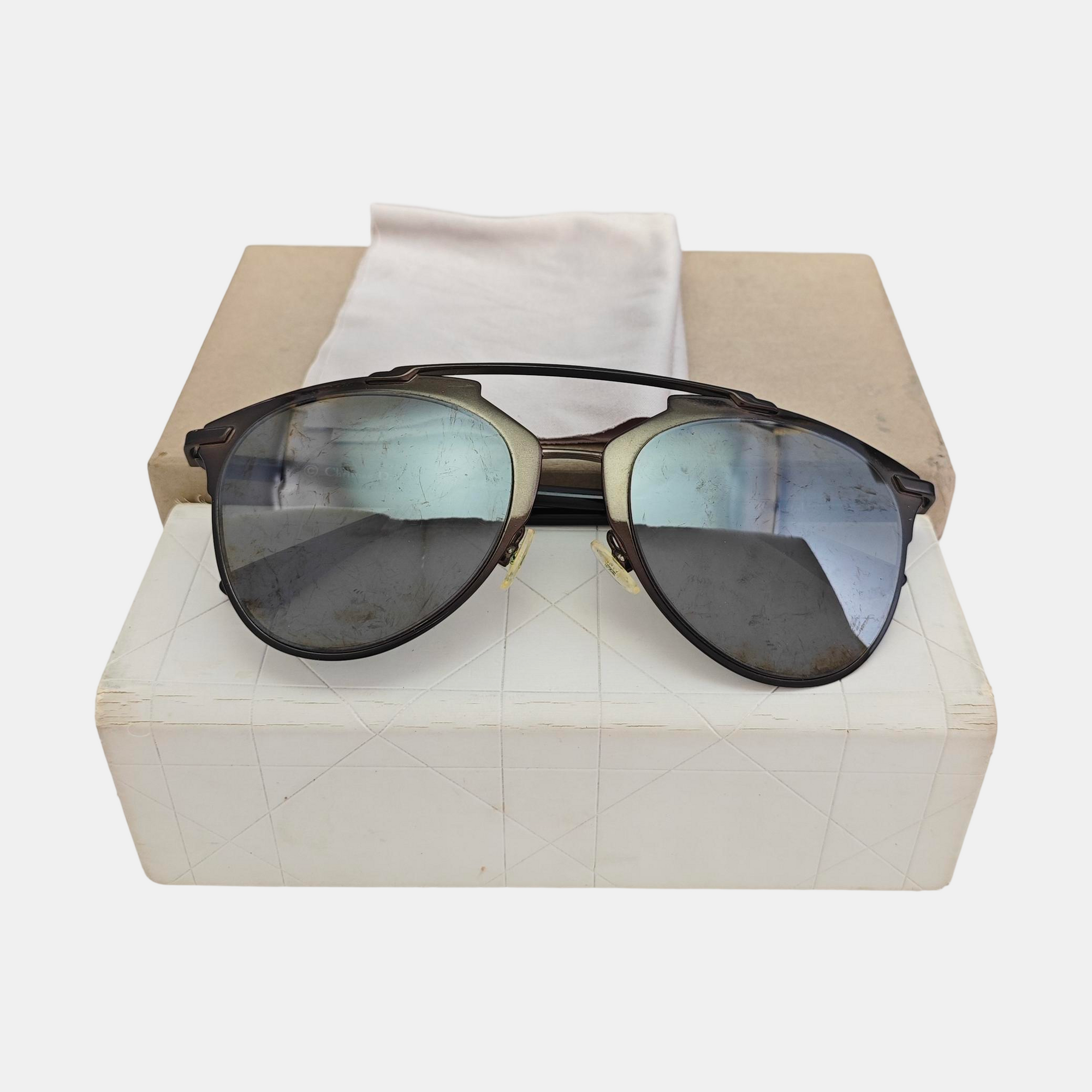 Synthetic Sunglasses Black