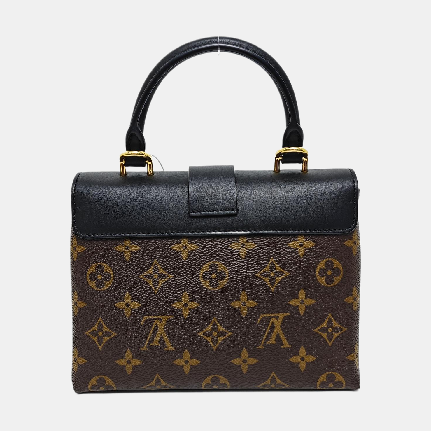 LOCKY BB Monogram Coated Canvas Brown