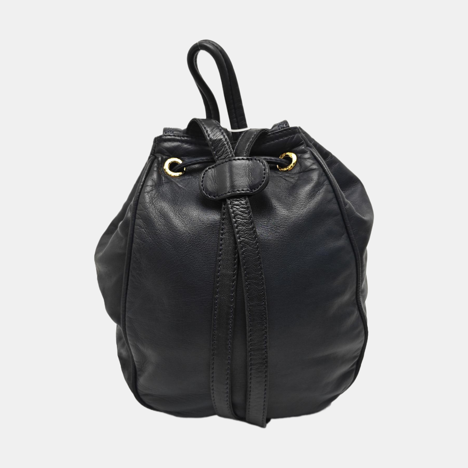 Lambskin Backpack Blue
