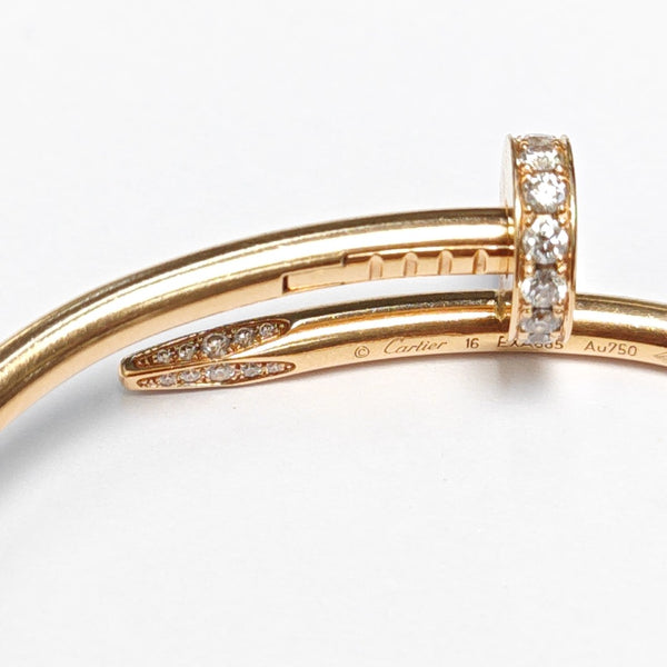 JUSTE UN CLOU 18k Rose Gold Bangle