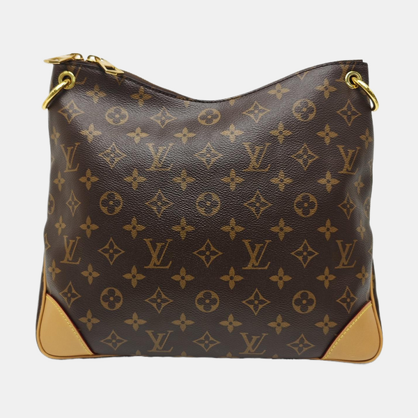 ODEON MM Monogram Coated Canvas Brown