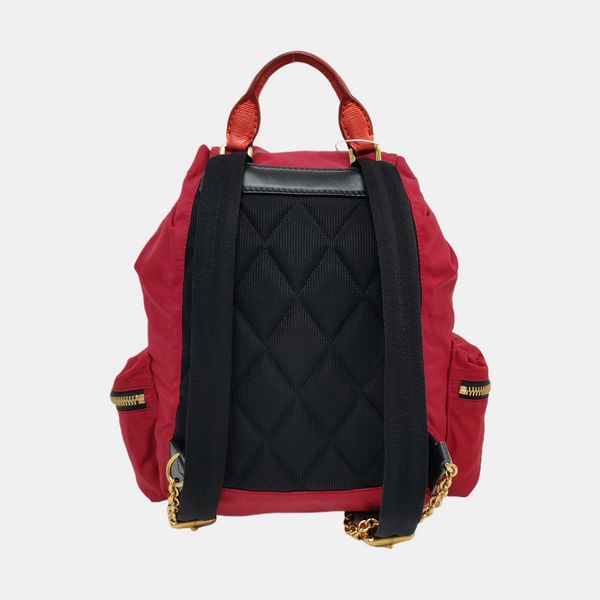 The Rucksack Medium Nylon Red