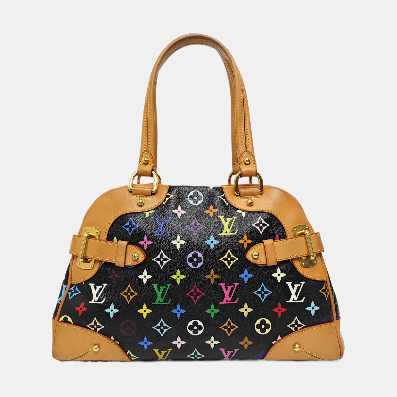 LV × TM CLAUDIA Monogram Coated Canvas Black
