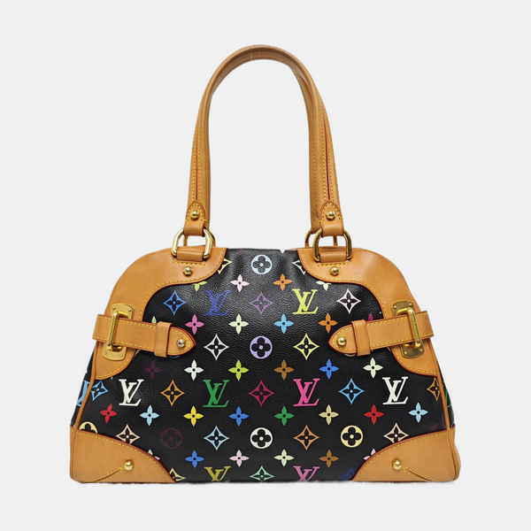 LV × TM CLAUDIA Monogram Coated Canvas Black