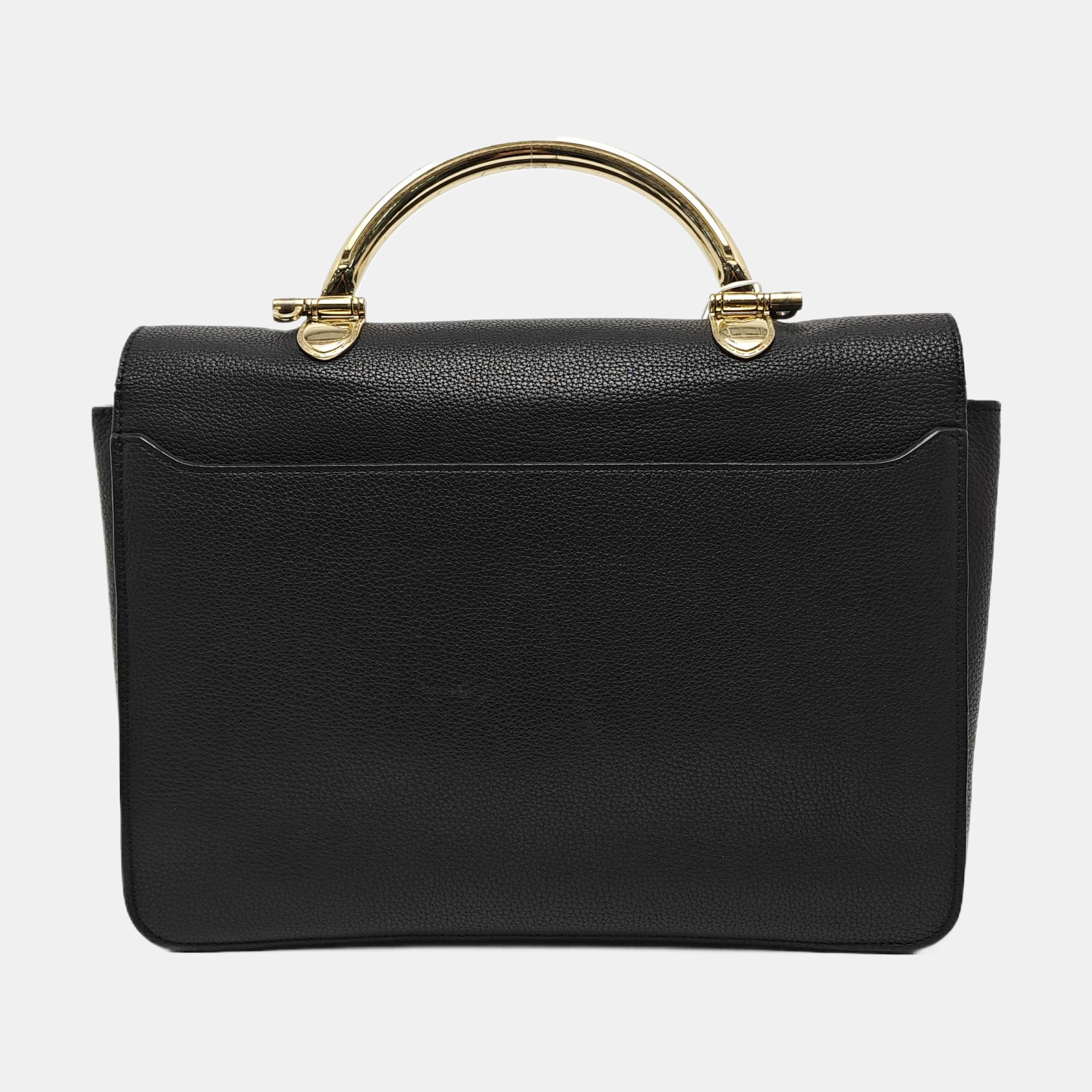 Calfskin Shoulder Bag Black