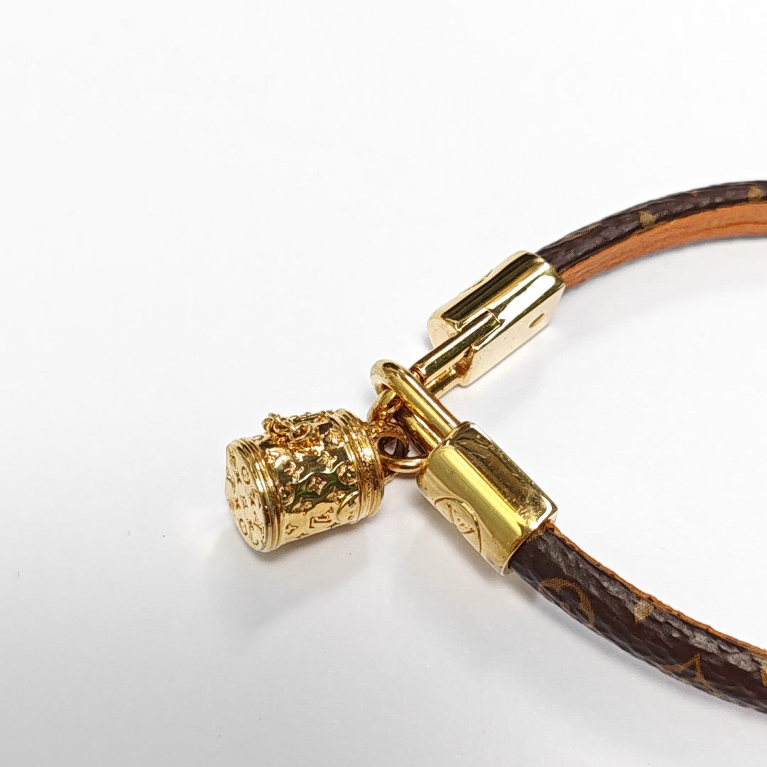 ALMA Coated Canvas Brown Bangle