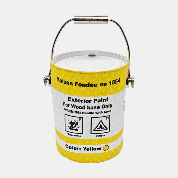 PAINT CAN Coated Canvas Yellow