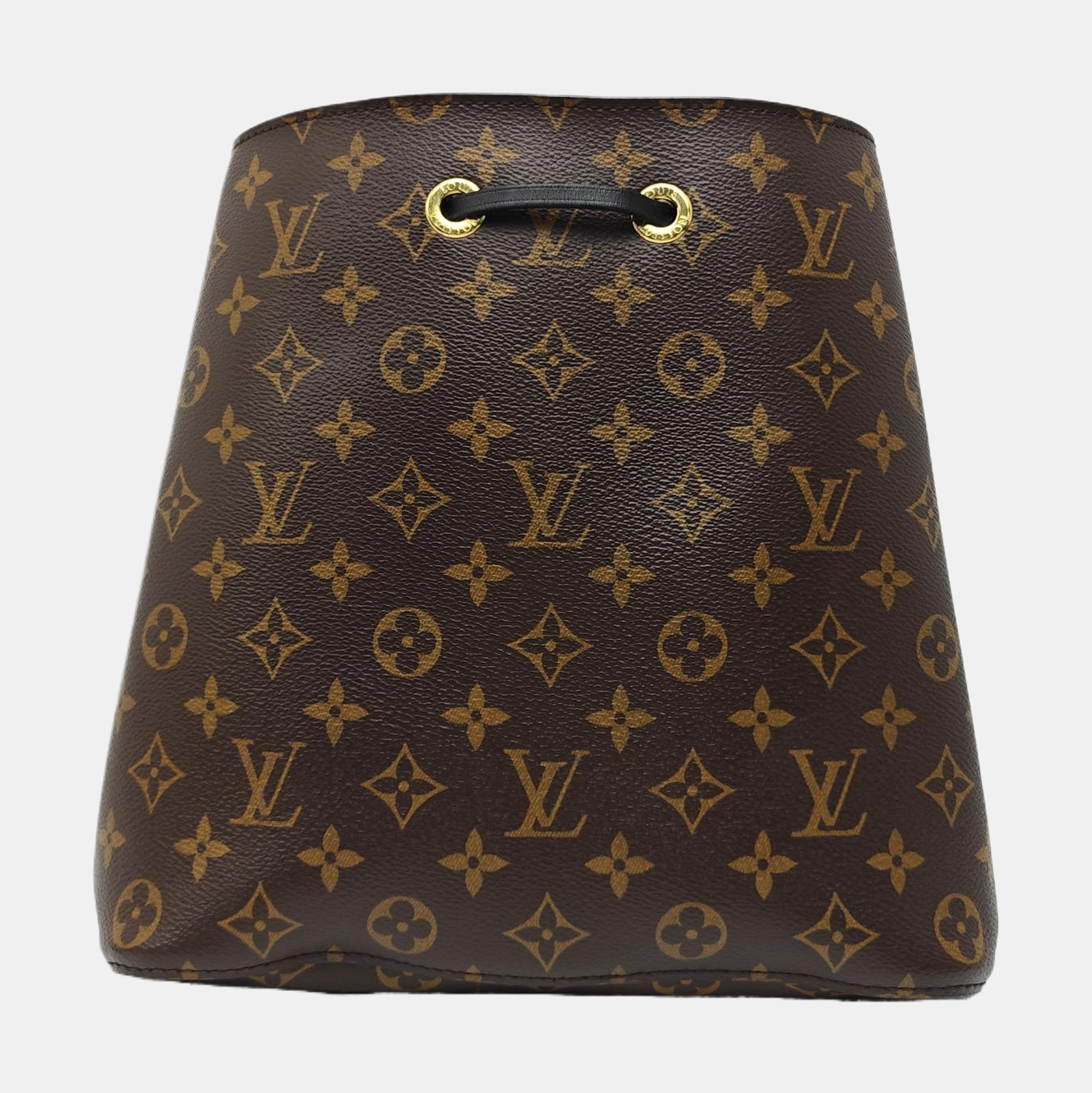 NÉONOÉ MM Monogram Coated Canvas Brown