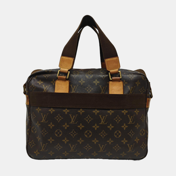 BOSPHORE Monogram Coated Canvas Brown