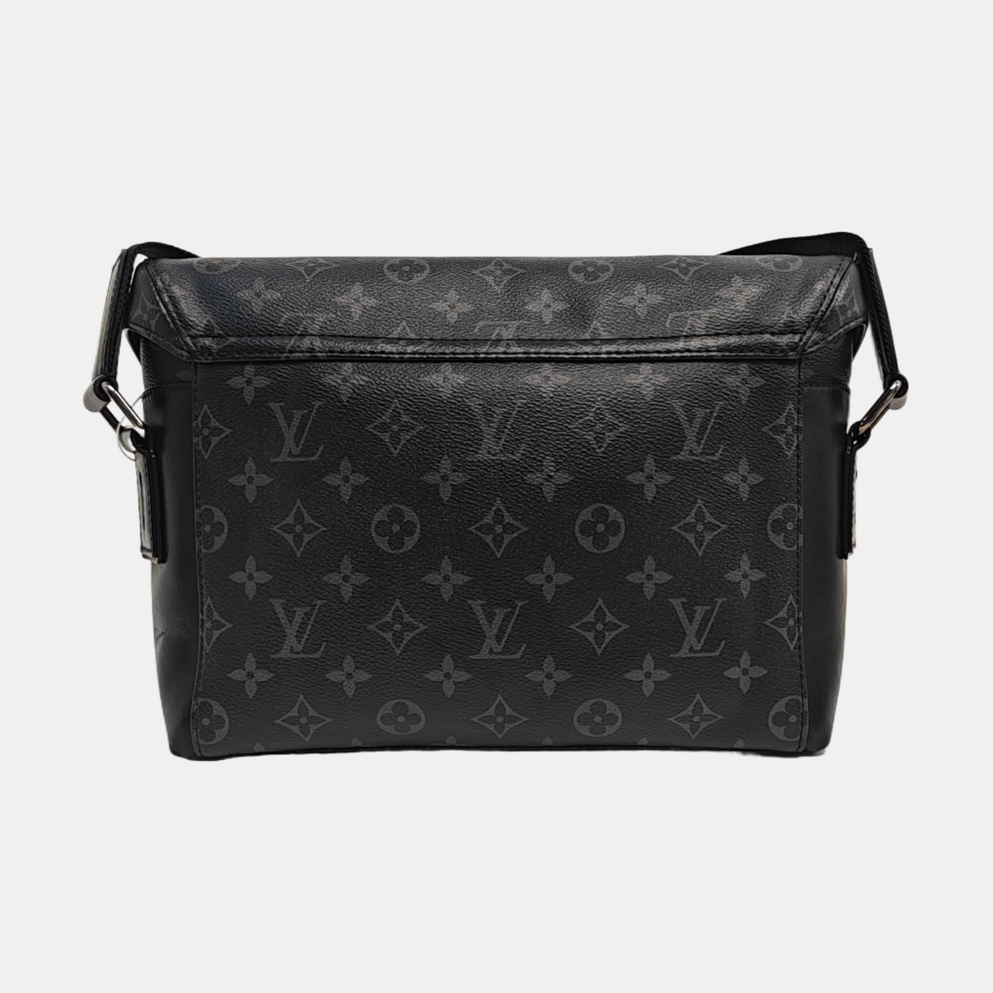 VOYAGER PM Monogram Coated Canvas Black