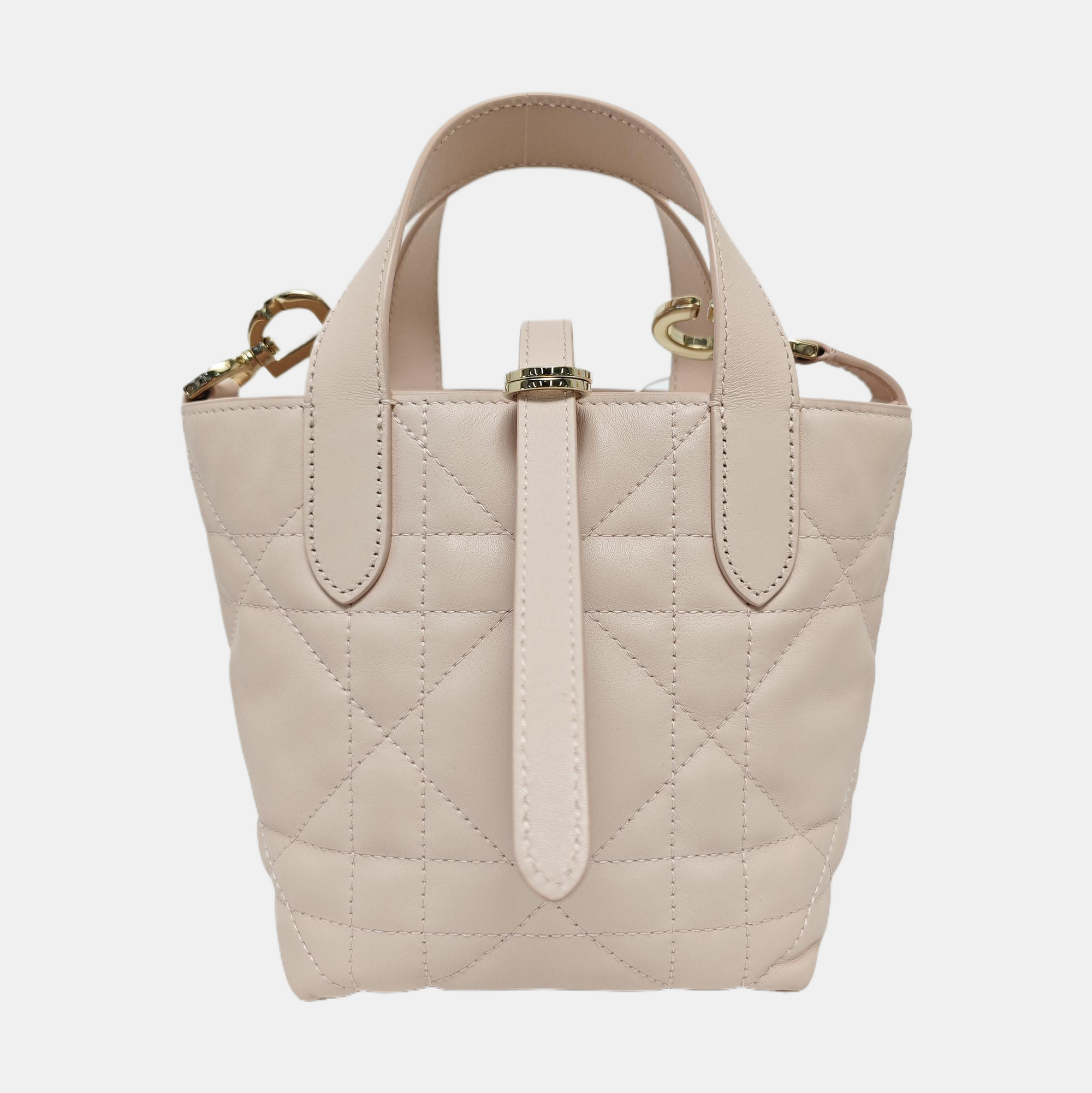 Toujours Nano Cannage Calfskin Pink