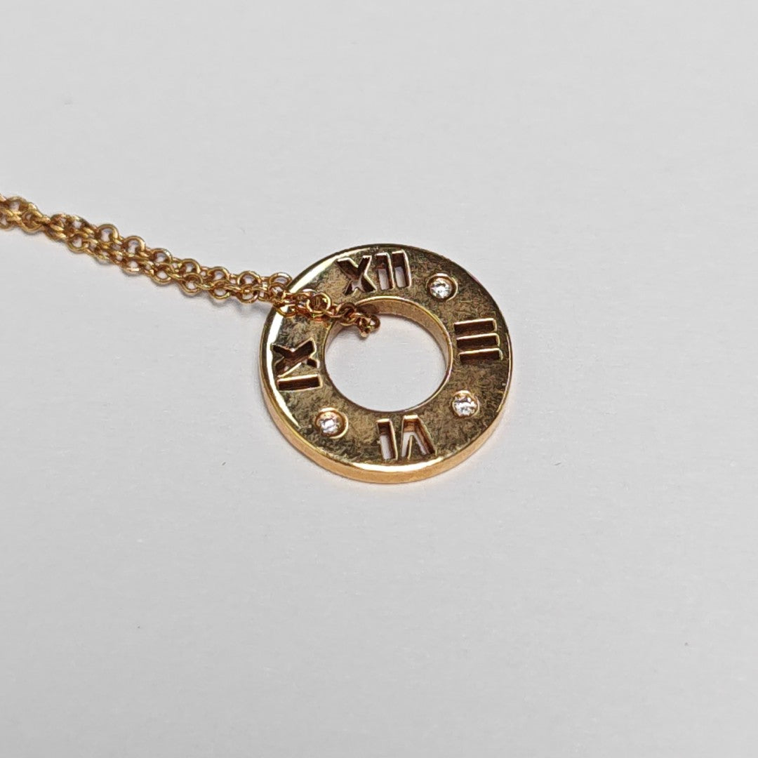 Atlas 18k Rose Gold Necklace