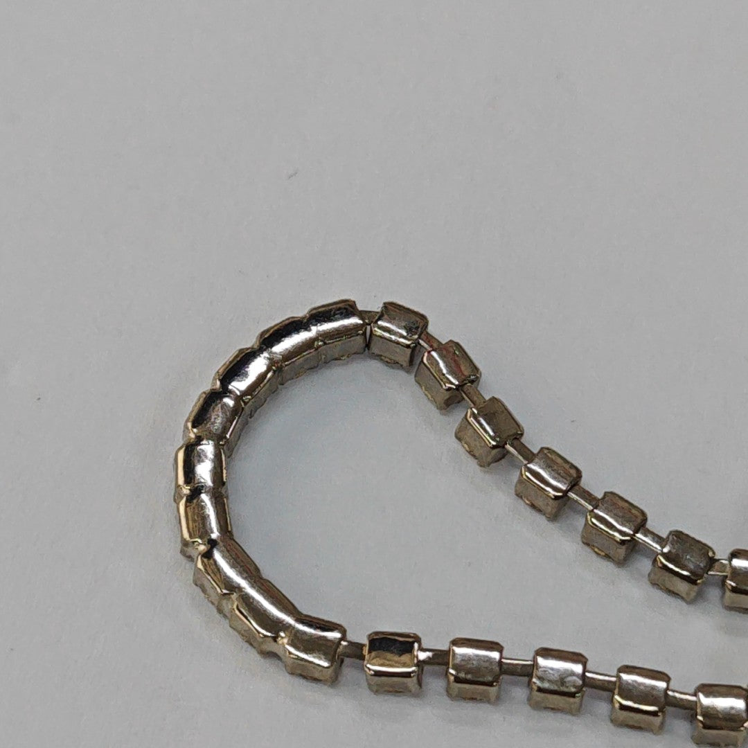Metal Silver Earrings