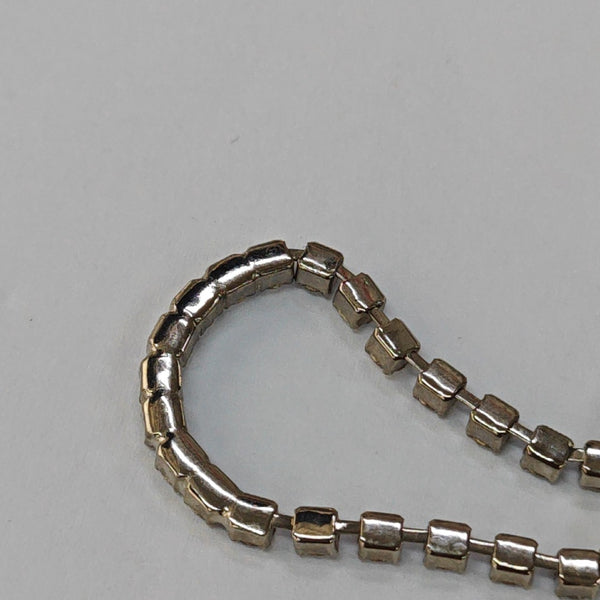 Metal Silver Earrings