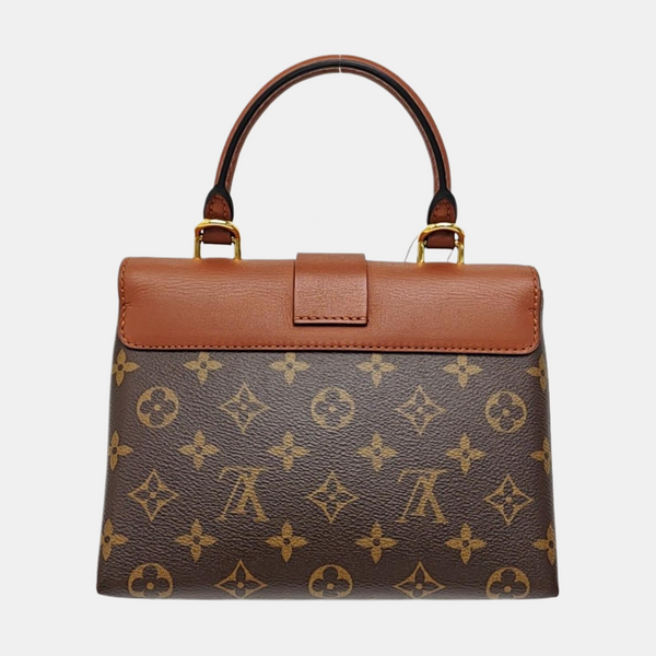 LOCKY BB Monogram Coated Canvas Brown