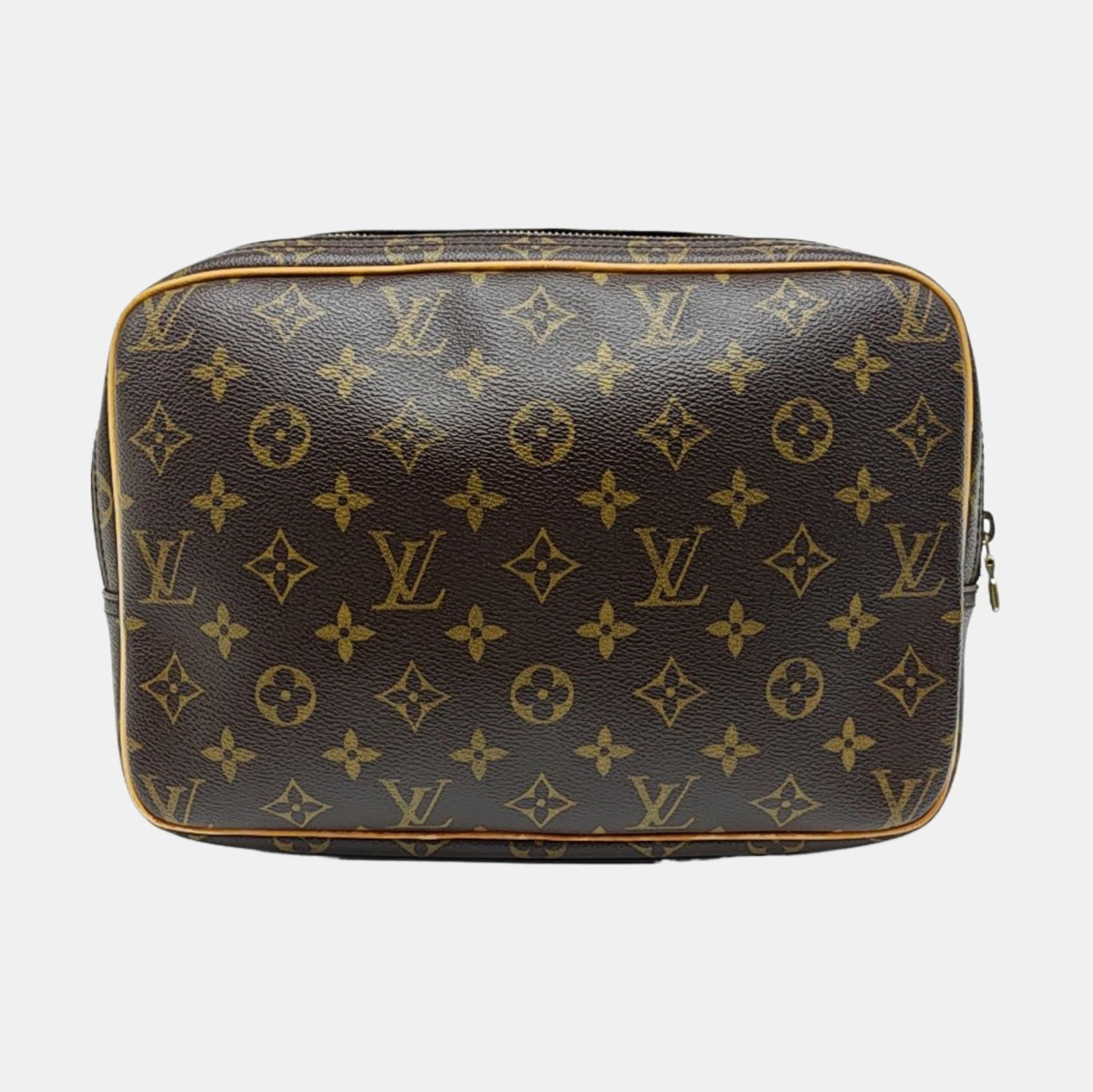 REPORTER PM Monogram Coated Canvas Brown