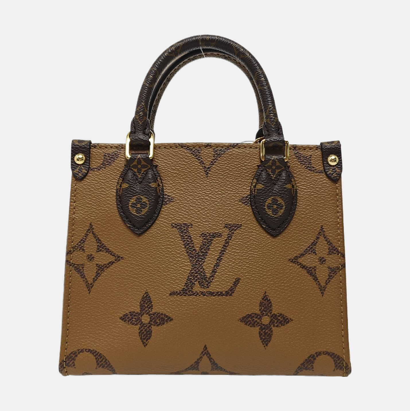 ONTHEGO BB Monogram Coated Canvas Brown
