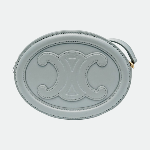 TRIOMPHE Mini Calfskin Blue
