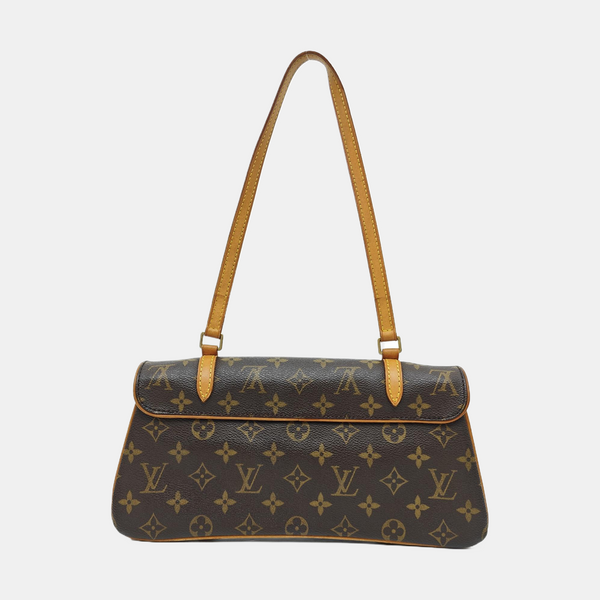 MARELLE Monogram Coated Canvas Brown